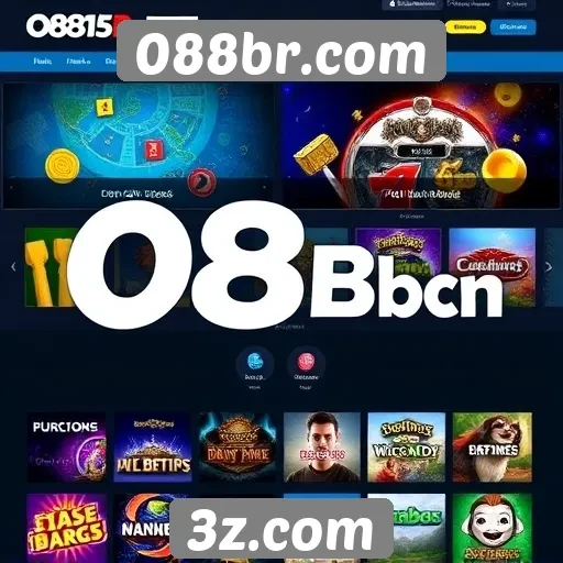 Desempenho do site 088br em comparação com concorrentes do setor